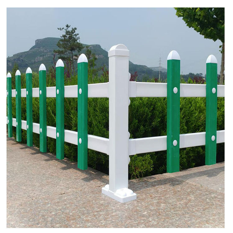 安徽九華山公路綠化柵欄網 塑鋼PVC草坪護欄的應用與優勢